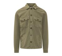Bl'ker - Veste-chemise boutonnée à poche poitrine - Homme - Chemises - Vert - Taille: M