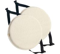BLLMTEAR Coussin de siège Rond antidérapant pour Tabouret de Chaise,Coussin de siège de Chaise de Salle à Manger,Coussin de siège Rond pour Tabouret de Chaise (Color : 3, Size : 2pc:30cm/11.8in)