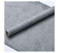 BLLMTEAR Film Adhésif Gris Structure en Béton Motif Ciment 3D Papier de Contact Vintage Autocollant Décoratif en Vinyle Autocollant Imperméable Résistant à l'huile-Amovible(9,40x1000cm)