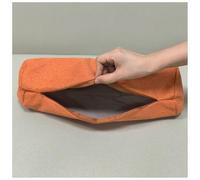 BLLMTEAR Housse de Coussin Ronde en Lin for Traversin Cylindrique for Le Corps Entier - Taie Cylindrique Coussins Housse de Cylindrique Oreiller(@1,15x40cm/6x16in)