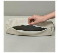 BLLMTEAR Housse de Coussin Ronde en Lin for Traversin Cylindrique for Le Corps Entier - Taie Cylindrique Coussins Housse de Cylindrique Oreiller(@8,15x40cm/6x16in)