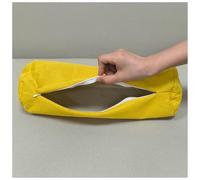 BLLMTEAR Housse de Coussin Ronde en Lin for Traversin Cylindrique for Le Corps Entier - Taie Cylindrique Coussins Housse de Cylindrique Oreiller(@3,15x40cm/6x16in)