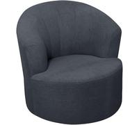 BLLMTEAR Housse de Fauteuil Extensible Housse de Chaise Tonneau Pivotante Velours/Jacquard Housse de Canapé 1 Place Housse de Fauteuil Club Rond Housse de Fauteuil Crapaud Lavable et Amovible(@14)