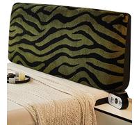 BLLMTEAR Housses de Tête de Lit en Peluche Stretch Lavables - Protection Antipoussière pour Lits Simples, Doubles et King(#8,220cm/87in)