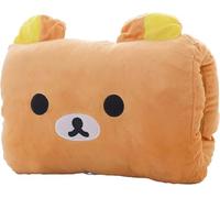 BLLMTEAR Oreiller Chaud à La Main Animaux Cochon Dinosaure Mains Bestioles Oreiller à La Main Adolescent Couette Bras Grenouille Farci Oreillers Literie Peluche(8)