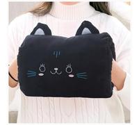 BLLMTEAR Oreiller for Les Mains Manchon for Les Mains Animaux Cochon Bestioles Portables Literie for Adolescents de Maison Jouets Chauffants(J)