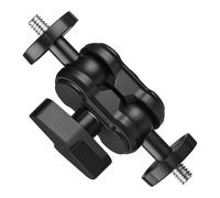 blloocod Ball Mount Extension Adapter avec Rotation 360°,Style C | conception PP, poignée anti-slip, conception compacte, convient aux supports de téléphone et aux caméras d'action