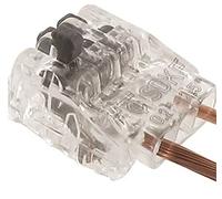 BLM BLI495133 Borne à levier 3 entrées, 24 W, 240 V, Blanc, Set de 50 Pièces