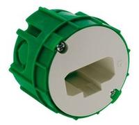 Boîte DCL applique murs pleins Ø54mm - Vert - Blm