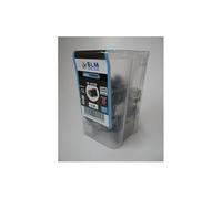 Blm - Connecteur automatique noir 8 entrées pour fil rigide semi-rigide 0.5-2.5mm² (boîte de 50) Mini Connex BLM