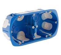 Blm - Double boîte cloison No Air Multimat Ø67x40mm - Bleu