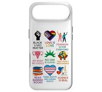 BLM Human Rights Feminism Trans Science Books LGBTQ Kindness Coque pour iPhone Air