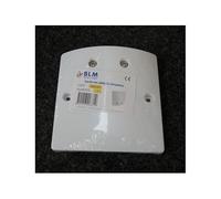 Blm - Sortie de câble 32A à vis polycarbonate blanc avec serre-câble + 4 caches vis + adhésif avertisseur BLM