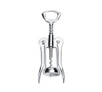 Blmirror 1 PCS Ouvre-Bouteille de Vin Rouge Portable en Acier Inoxydable Type D'Aile Sommeliers en Métal Tire-Bouchon de Vin Ouvre-Bouteille Tire-Bouchon Facile à Installer