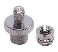 Blmirror 10 Pcs 1/4 Pouces Et 3/8 Pouces Vis De La Caméra Adaptateur Convertisseur Ensemble De Fileté pour Tête Sphérique De Monopode Trépied Support De Lampe Équipements Épaules