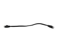 Blmirror 6 Pcs Câble Plat De RÉSeau Internet Plat De 1 Ft Solide Fil À Haute Vitesse De LAN De PiÈCe RapportÉE avec des Connecteurs sans Accroc Rj45