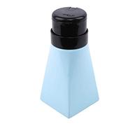Blmirror Clou Presse-Bouteille Liquide D'Alcool Presse-Solvant Dissipateur de Bouteille À Eau de Déchargement Portable Presse Distributeur de Bouteilles de Voyage Vides, Bleu