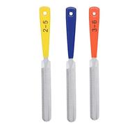 Blmirror Ensemble de à Écrou de Guitare, Extracteur D'Ongles, Outil de Réparation, Accessoires de Guitare, à Écrou de Guitare, à Frettes de Guitare en Acier Inoxydable, 3 Pièces