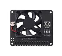 Blmirror Fan Hat pour 4B 3B+ 3B PWM Logiciel Contrôle Fonction Ventilateur Bouton d'alimentation Fit pour Neo Case for Pi 4 Remplacement