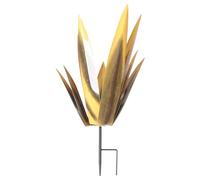 Blmirror Grande Sculpture Rustique de Tequila, Plantes D'Agave en Métal Rustique pour Patio Extérieur, Décoration D'Intérieur, Agave en Métal Peint à la Main, D