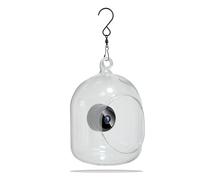 Blmirror Mangeoire à Oiseaux avec Caméra, Version Nocturne, Caméra Vidéo, Mangeoire à Oiseaux, Caméra de Connexion à Distance WiFi, Mangeoire à Oiseaux avec Téléphone