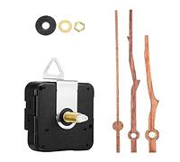 Blmirror MéCanisme de Mouvement à Quartz Silencieux Bricolage Horloge Murale 20Mm Mains Horloge pour Horloge 12 Pouces PièCes RemplacéEs, Branche de Bois