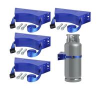 Blmirror Support de Réservoir de Propane 4 Pièces, Support de Cylindre, Support de Réservoir de Propane 4-12 Pouces, pour le de Divers Cylindres B