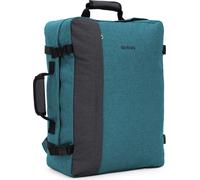 blnbag M3 - sac à dos léger pour bagages à main Avion Sac à dos de voyage Weekender Cabin Size max 35 L Sac à dos de cabine Backpack Travel Bag 50 cm Sac de voyage Easyjet,Aquagrün