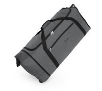 blnbag - M4 - Sac de voyage à 2 roulettes, grand sac trolley XL léger et pliable Travel Bag XXL bagages valise sac de voyage à roulettes 90L,Black Anthracite
