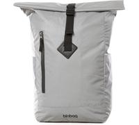 blnbag M9 - Sac à dos cycliste à roulettes lumineux et réfléchissant Sac à dos de jour Femme Daypack Homme Roll-Up Backpack lumineux dans l'obscurité 60cm, 23L,Argent