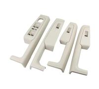 BLNETU 3TD867157 Avant Arrière Garniture Panneau Commande Commutateur Cadre D'accoudoir Poignée Porte Intérieure Pour Skoda Pour Superb 2008-2013 (Beige set)