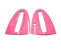 BLNETU Accessoires Extérieurs Poignées Porte Bol Décoration Couverture Autocollants Protection Voiture Pour Mercedes Pour Smart 451 Pour Fortwo 2008-2014(Pink)