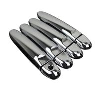 BLNETU Autocollants De Garniture De Poignée De Porte Chromée Noire Pour Nissan Pour Note E12 2013-2019(Model 4)