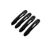 BLNETU Autocollants De Garniture De Poignée De Porte Chromée Noire Pour Nissan Pour Note E12 2013-2019(Model 2)