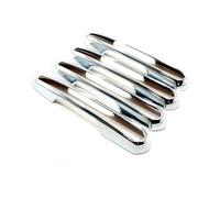 BLNETU Autocollants Partie Extérieure Carbone Chromé Accessoires Garniture Couvercle Poignée De Bol Voiture Pour Toyota RAV4 XA50 Hybride 2019 - 2023(Chrome,C)