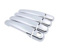 BLNETU Cache-poignée De Porte Chromé Pour Voiture Pour Peugeot 307 CC SW 2001-2011(1 Keyhole 4 Doors)