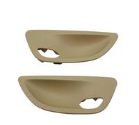 BLNETU Couvercle De Bol De Poignée De Porte Gauche Droite De Voiture, Garniture Remplacement Pour Série 5 F10 F11 F18 520i 523i 525i 528i 2010 - 2017 (Beige 1 Pair)