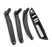 BLNETU Couvercle De Poignée De Traction Pour Accoudoir De Porte Intérieure Garniture De Remplacement Pour X5 X6 E70 E71 E72 2007 2008 - 2014 LHD RHD (RHD Black Set)