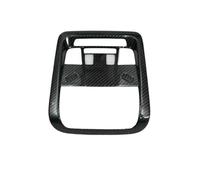 BLNETU DôMe Lampe IntéRieure Pour Chevrolet Pour Equinox 2017 2018 2019 ABS Mat Car Avant Lecture Abat-jour Panneau Couverture Garniture Stylée(Carbon fiber Look)