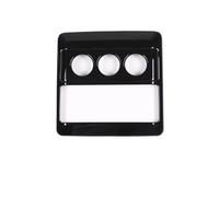 BLNETU DôMe Lampe IntéRieure Pour Land Rover Pour Discovery 4 LR4 2010-2016 ABS Plafond Avant Lampe De Lecture Cadre Garniture(Argent)