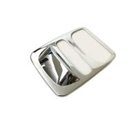 BLNETU DôMe Lampe IntéRieure Pour Renault Pour Captur 2015 2016 2017 2018 ABS Chromé Pour Voiture, Lampe De Lecture Avant, Garniture De Capot, Autocollants(ABS Chrome)