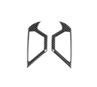 BLNETU DôMe Lampe IntéRieure Pour Série 5 X3 G45 G60 2023+ 2x Autocollants Pour Panneau De Garniture De Lampe De Lecture De Toit En Fibre De Carbone Souple