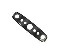 BLNETU DôMe Lampe IntéRieure Pour Tesla Pour Model 3 Highland Pour Y Juniper Panneau De Garniture En Fibre De Carbone Véritable Pour Lampe De Lecture Avant Au Plafond(Glossy carbon fiber)