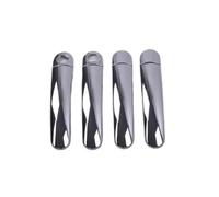 BLNETU Enjoliveur Chromé Pour Poignées De Porte 2 Trous De Serrure Pour VW Pour Lupo 1999 2000 2001 2002 2003 2004 2005 2006