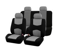 BLNETU Ensembles De Housses De Siège pour Skoda pour Fabia 1 3 pour Octavia 1 2 3 A5 A7 pour Octavia RS pour Octavia Tour Housses De Siège De Voiture Accessoires De Protection(Gray)