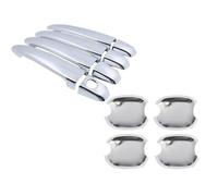 BLNETU Garniture Chromée Pour Poignées De Porte Pour Daihatsu Pour Altis XV40 2007 2008 2009 2010 2011(HandleBowl No Button)