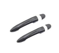 BLNETU Garniture De Poignée De Porte Pour Renault Pour Clio IV MK4 2012 2013 2014 2015 2016 2017 2018 2019(No Keyhole No Button)