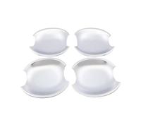 BLNETU Kit D'autocollants Chromés Pour Poignées De Porte Pour Mazda 2 Pour Demio DY 2003 2004 2005 2006 2007(Bowl 4 Door)