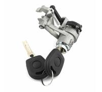 BLNETU Poignée De Porte Extérieure Arrière Avec Serrure 2 Clés De Remplacement Pour Siège Pour Alhambra Pour Arosa 1996 - 2010(Lock)