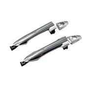 BLNETU Poignée De Porte Extérieure Chromée Avant/arrière Pour Kia Pour Picanto 2011 2012 2013 2014 2015 2016(Front 1 pair)